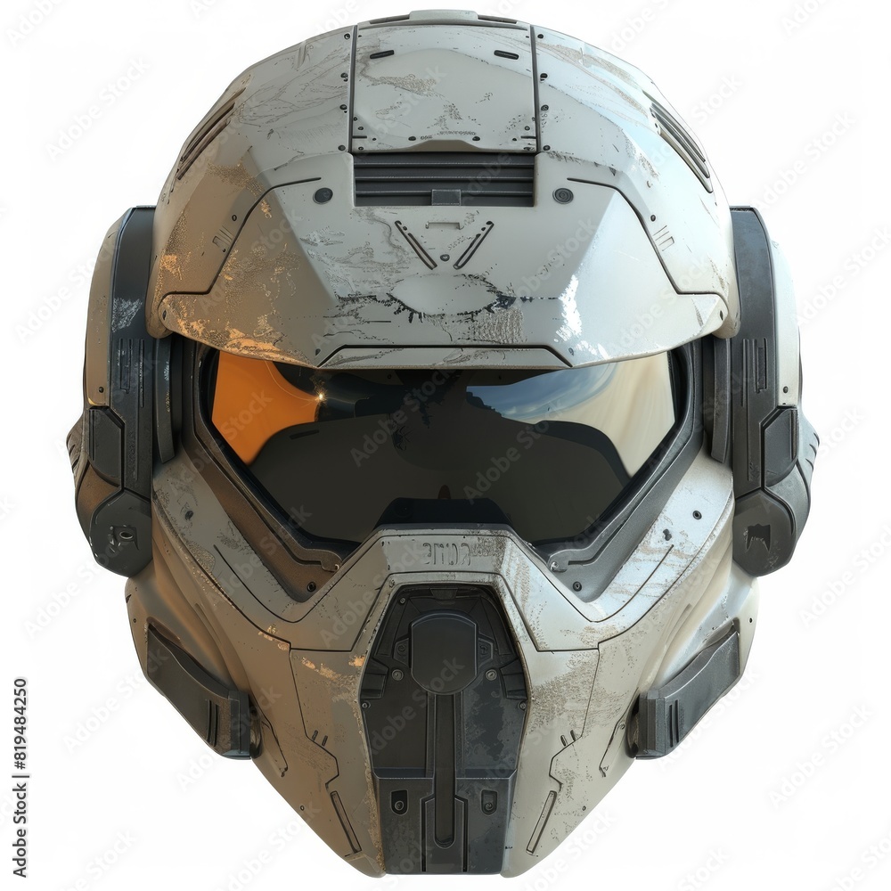 Advanced helmet with metal frame Advanced helmet with metal frame