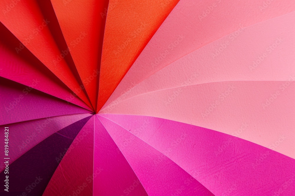 Vibrant abstract background with shades of red and pink forming a ...