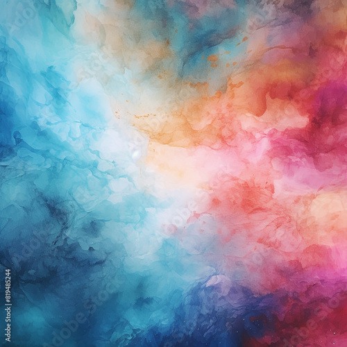 A Painting Watercolor Abstract Splash Background with artistic watercolor