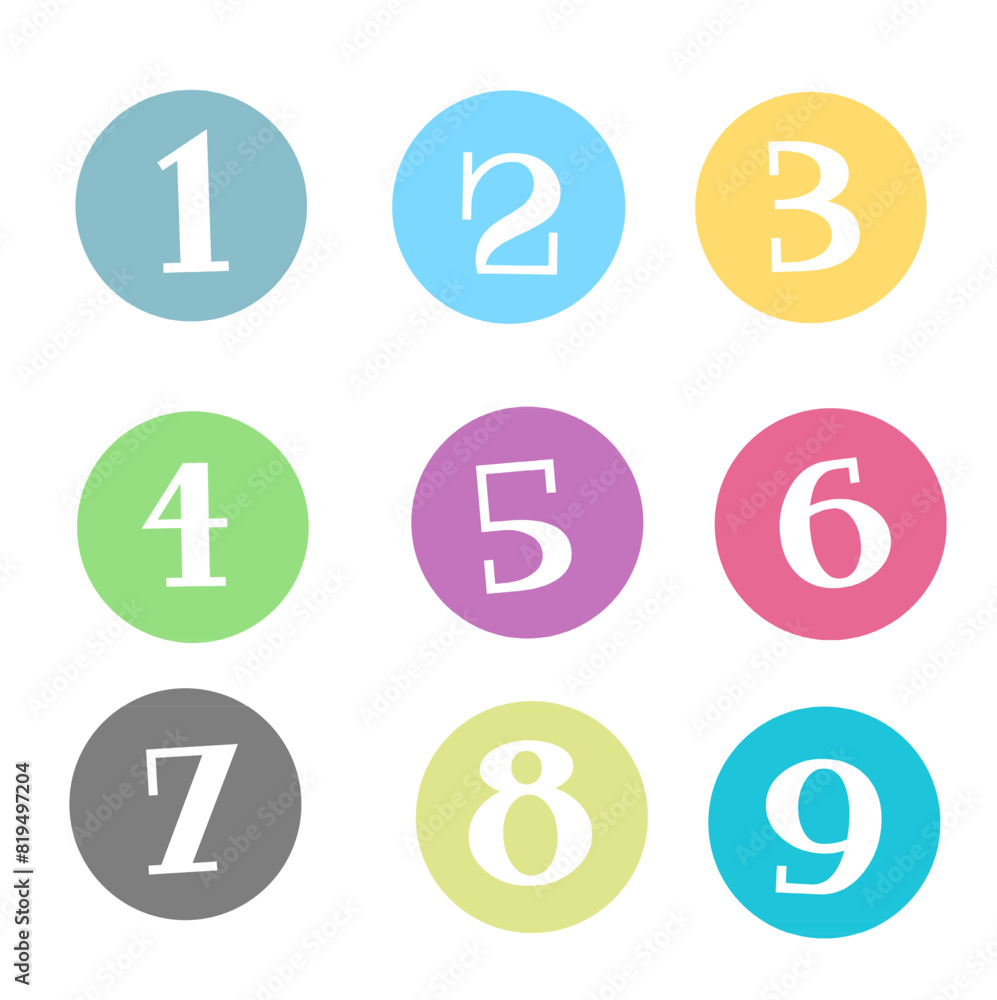 set of numbers set of numbers