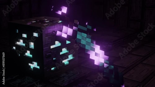 Minecraft wallpaper diammont ore shaders