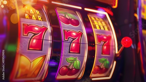 Winning a jackpot on a slot machine