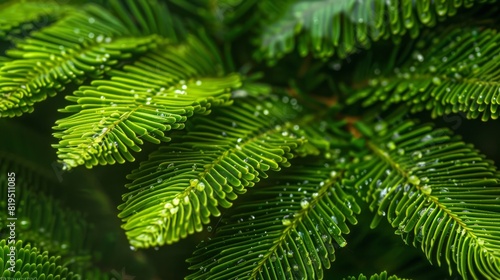 Araucaria heterophylla - Norfolk Island Pine macro