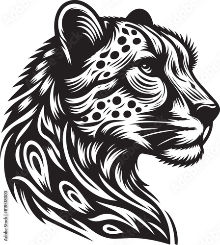 Wallpaper Mural cheetah vector ilastration Torontodigital.ca