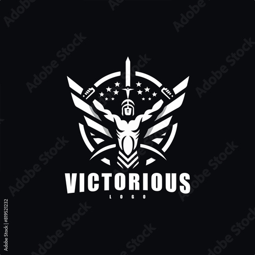 Victorious logo template