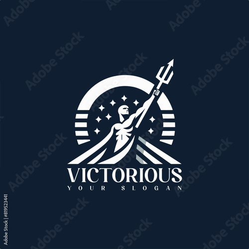 Victorious logo template
