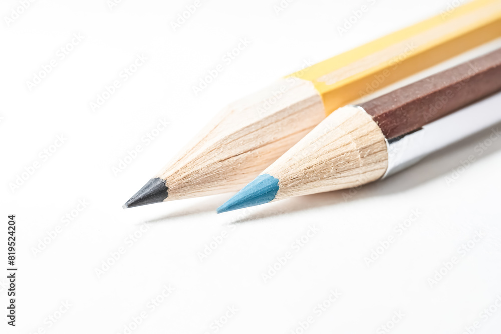 Obraz premium Large colored pencils.