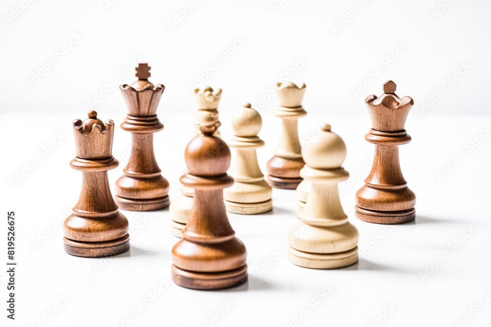 Strategic Chessboard Setup: A Battle of Wits Strategic Chessboard Setup: A Battle of Wits