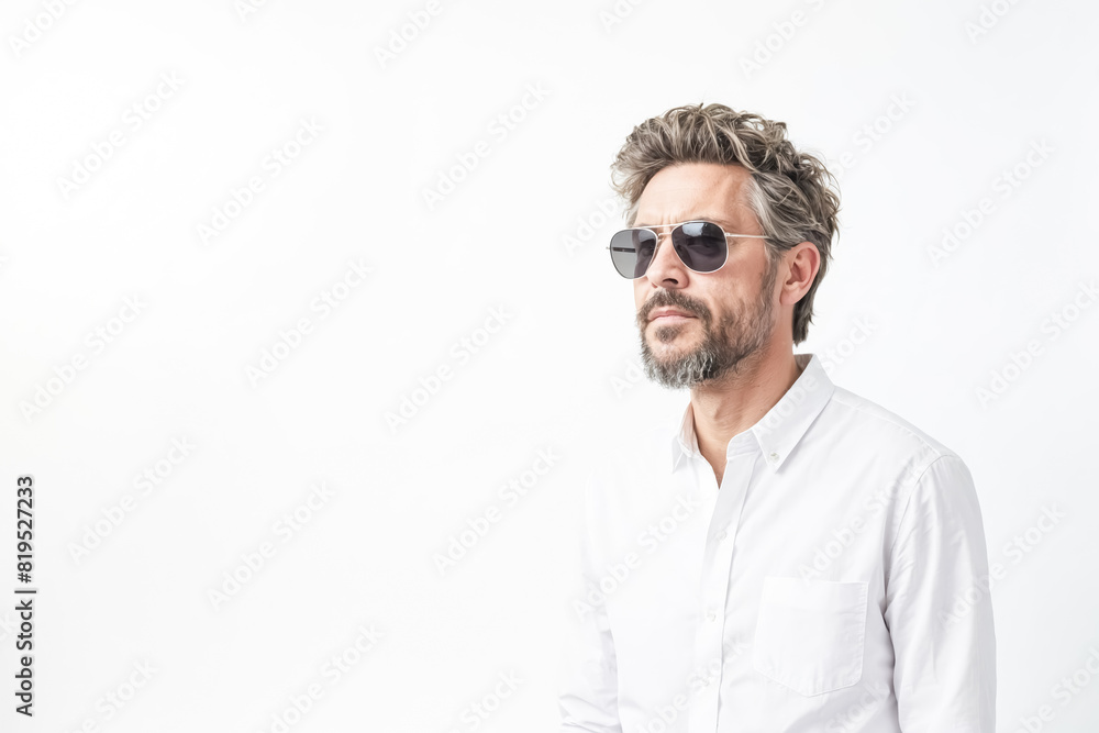 Mature Man in Sunglasses Mature Man in Sunglasses