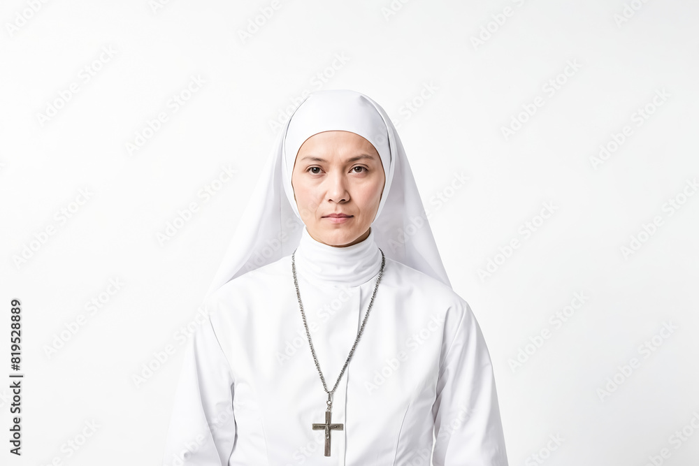 Portrait of a Nun in White Habit Portrait of a Nun in White Habit