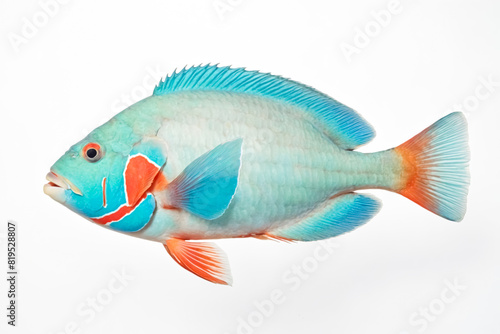 Blue and Orange Parrotfish