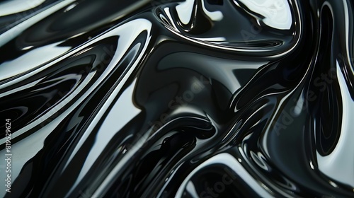 Explore the interplay of light and shadow on the glossy surface of latex bodysuits