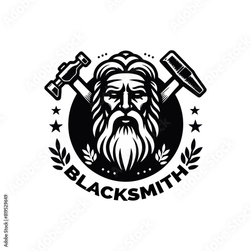 Blacksmith logo template