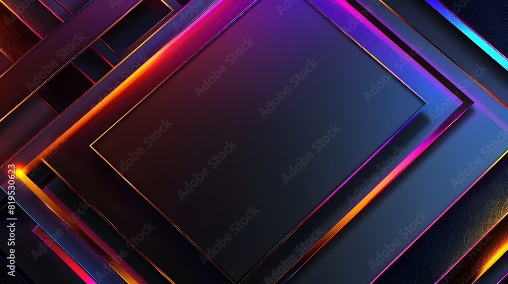 Vibrant Geometric Abstract Shapes Layered Composition Vibrant Geometric Abstract Shapes Layered Composition
