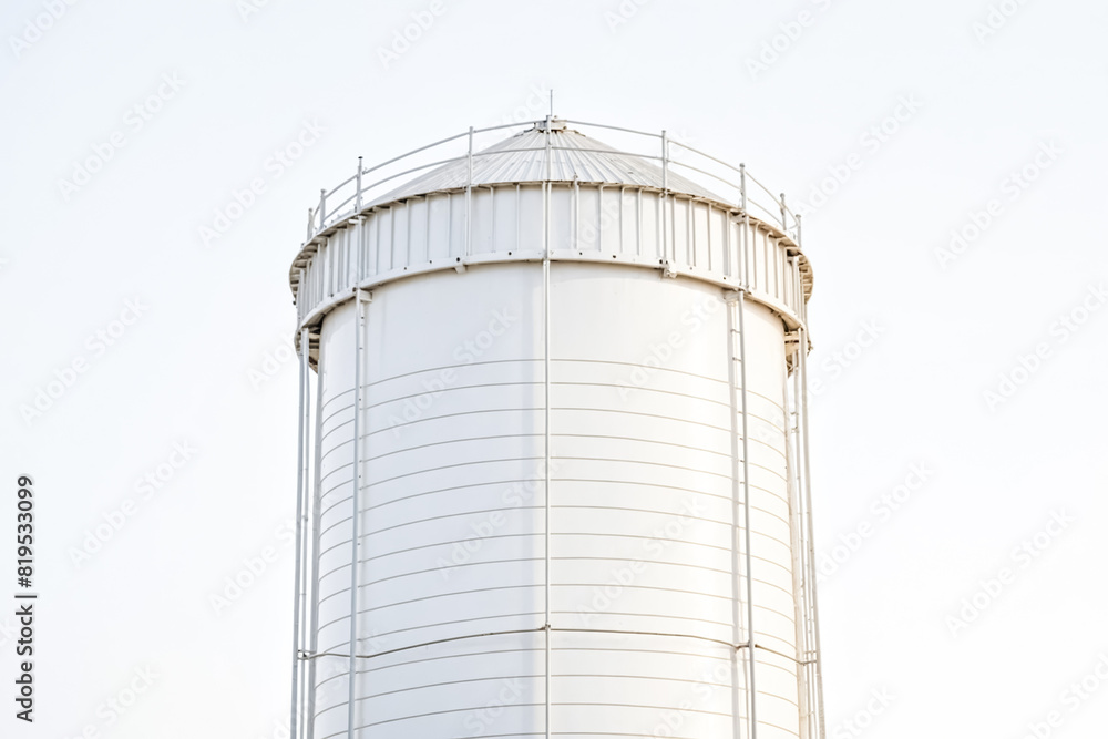 Industrial Water Tower: A Symbol of Utility and Simplicity