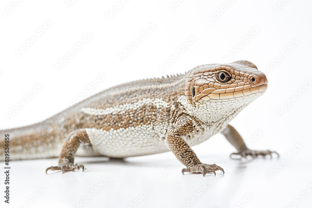 Lizard on a White Background Lizard on a White Background