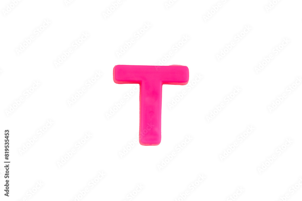 Pink letter 'T' isolate no white background.png
