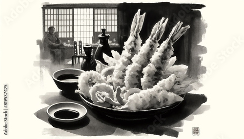 Golden Tempura: A Traditional Japanese Set Meal Experience photo