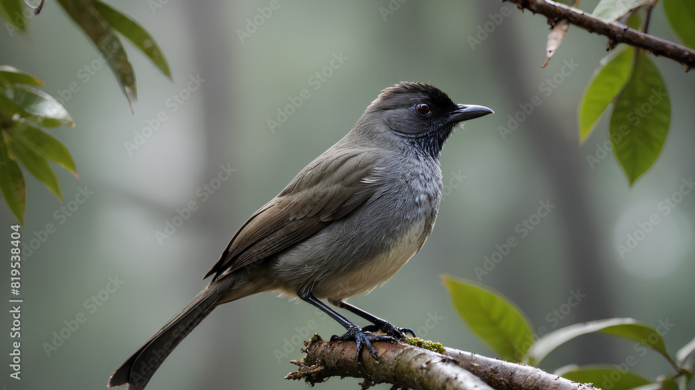 AI image generate the bulbul bird AI image generate the bulbul bird