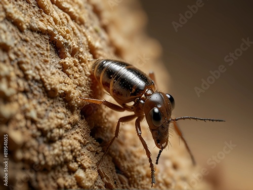termite close-up, clear, natural light. Clarity: 8k