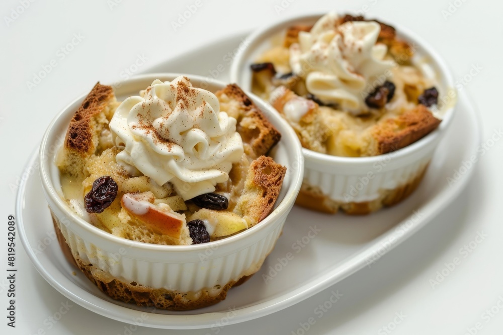 Delicious Apple Cinnamon Bread Pudding with Raisins and Apples Delicious Apple Cinnamon Bread Pudding with Raisins and Apples