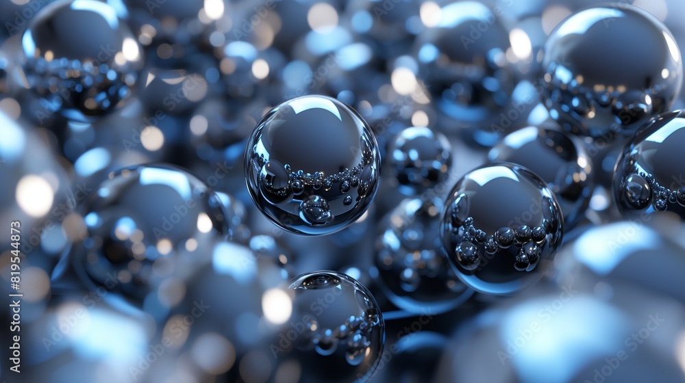 A striking and innovative art piece consisting of thousands of perfectly rendered spheres, imbued with a sense of lively motion and playful energy. A striking and innovative art piece consisting of thousands of perfectly rendered spheres, imbued with a sense of lively motion and playful energy.
