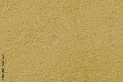 Texture of yellow rough plaster. Abstract design background.