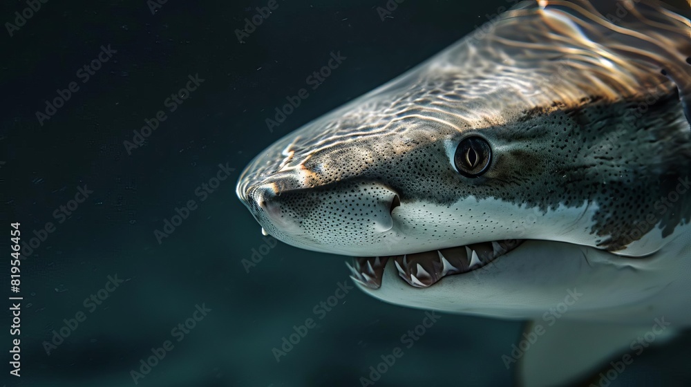 Naklejka premium Illustrate the diverse species of sharks found in oceans around the world