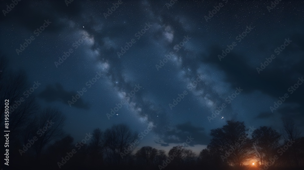 夜空の星空 夜空の星空
