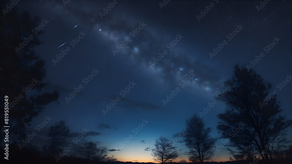 夜空の星空 夜空の星空