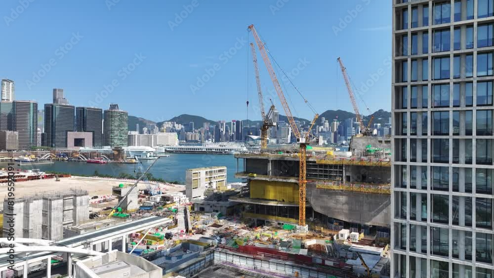 West Kowloon Cultural District encompasses the ICC tower, upscale residences, and high-speed rail terminus - Hong Kong's vibrant arts/business hub West Kowloon Cultural District encompasses the ICC tower, upscale residences, and high-speed rail terminus - Hong Kong's vibrant arts/business hub