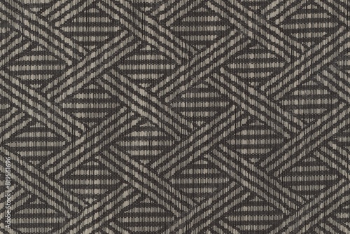 embroidered dark grey fabric print texture background close up, detailed light neutral color woven linen backdrop, furniture cloth textile material, modern cotton clothing weave pattern