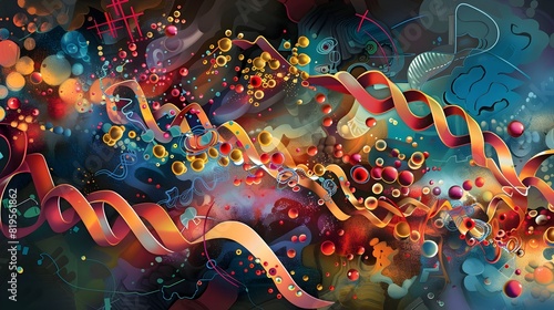 Interdisciplinary Proteomics Analysis:Unraveling the Complexity of Life through Vibrant Symbolic