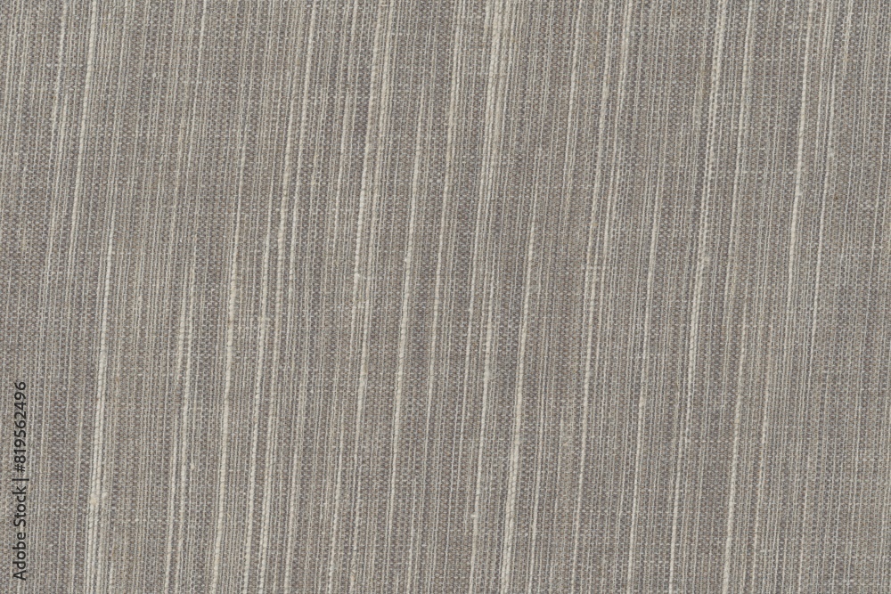 Fototapeta premium fabric texture background close up, detailed light neutral color woven linen backdrop, furniture cloth textile material, modern cotton clothing weave pattern