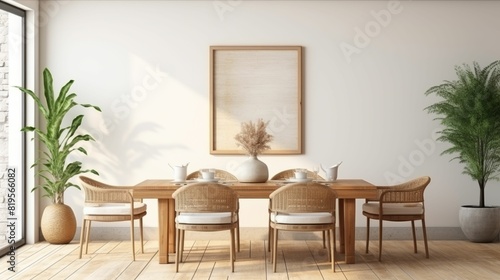 dining room with furniture.