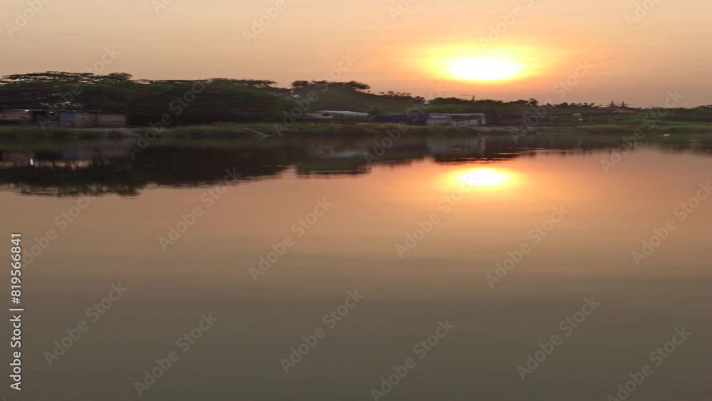beuatiful river in the morning beuatiful river in the morning