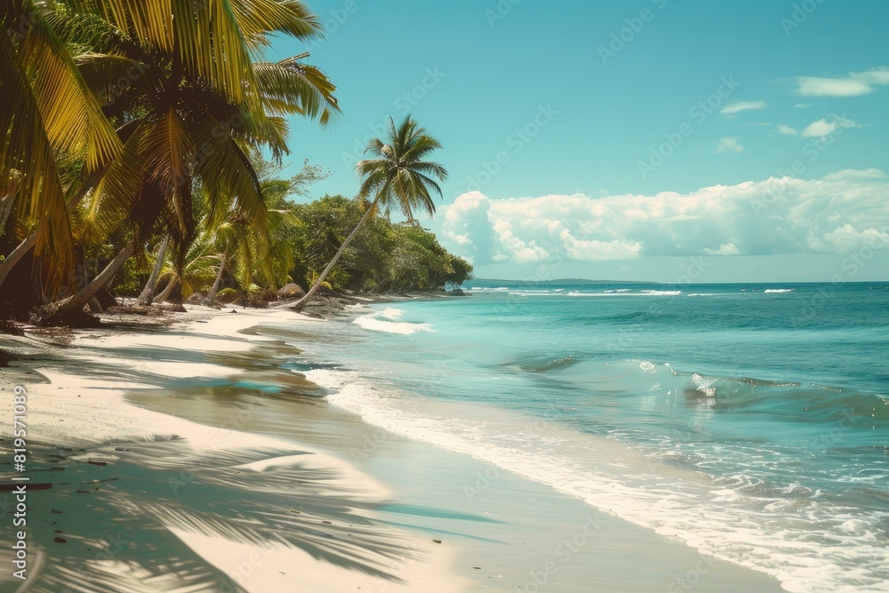Obraz premium Summer beach vacations and tropical destinations.