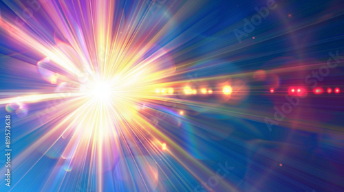 Abstract high speed light glow sparkle colorful background. Futuristic background. 