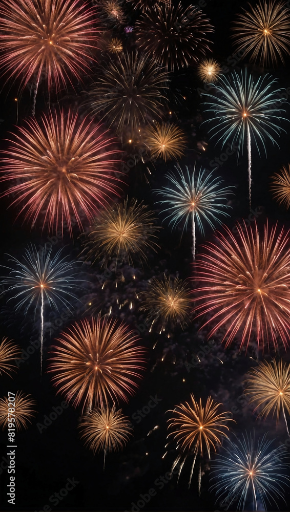 Fototapeta premium Independence Day, Fireworks, Independence Day, Fireworks, fourth of july, july 4th