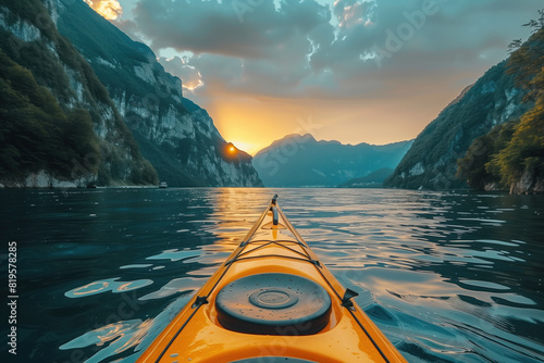 Kayaking Adventure, Generative AI