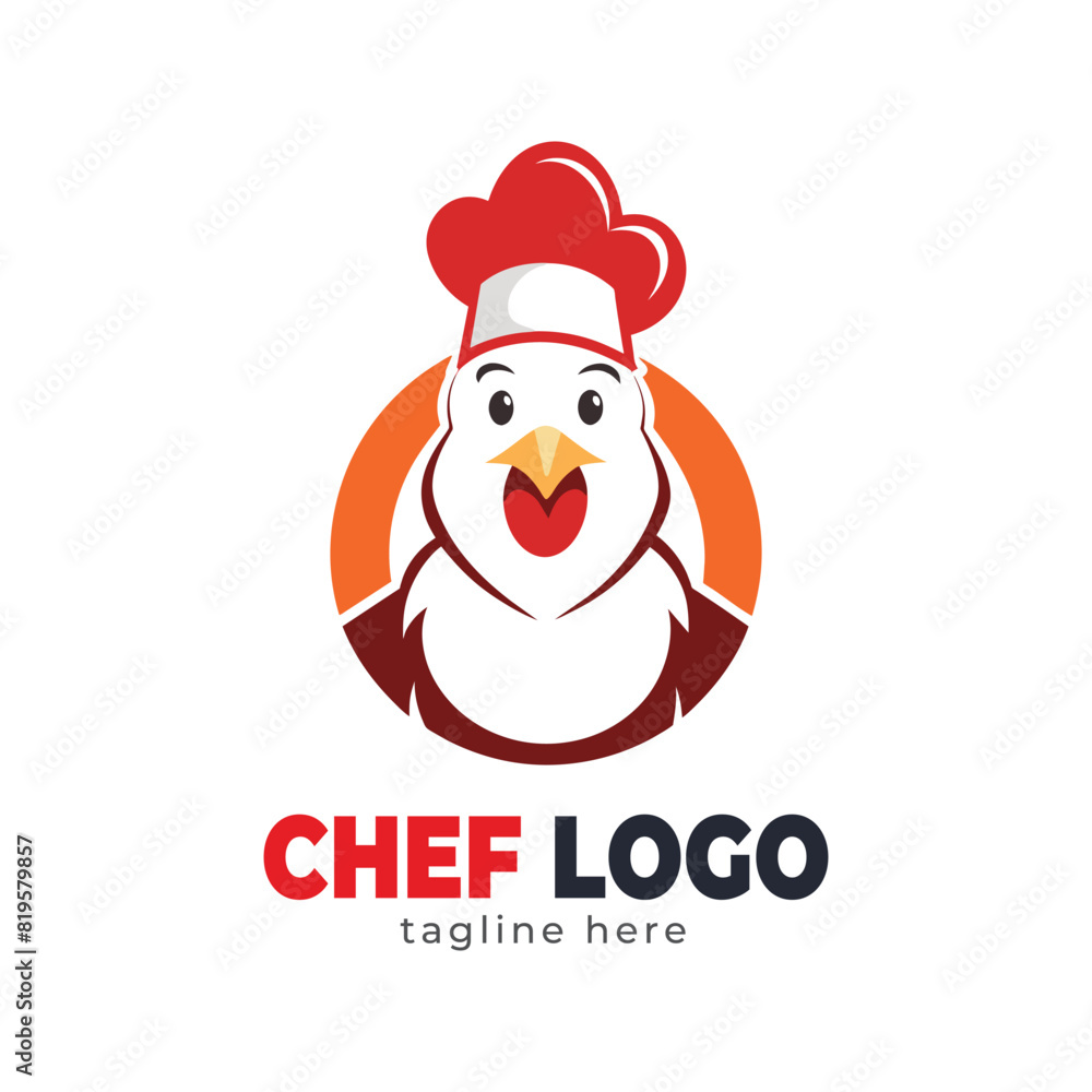 chef hat logo and icon vector design template chef hat logo and icon vector design template