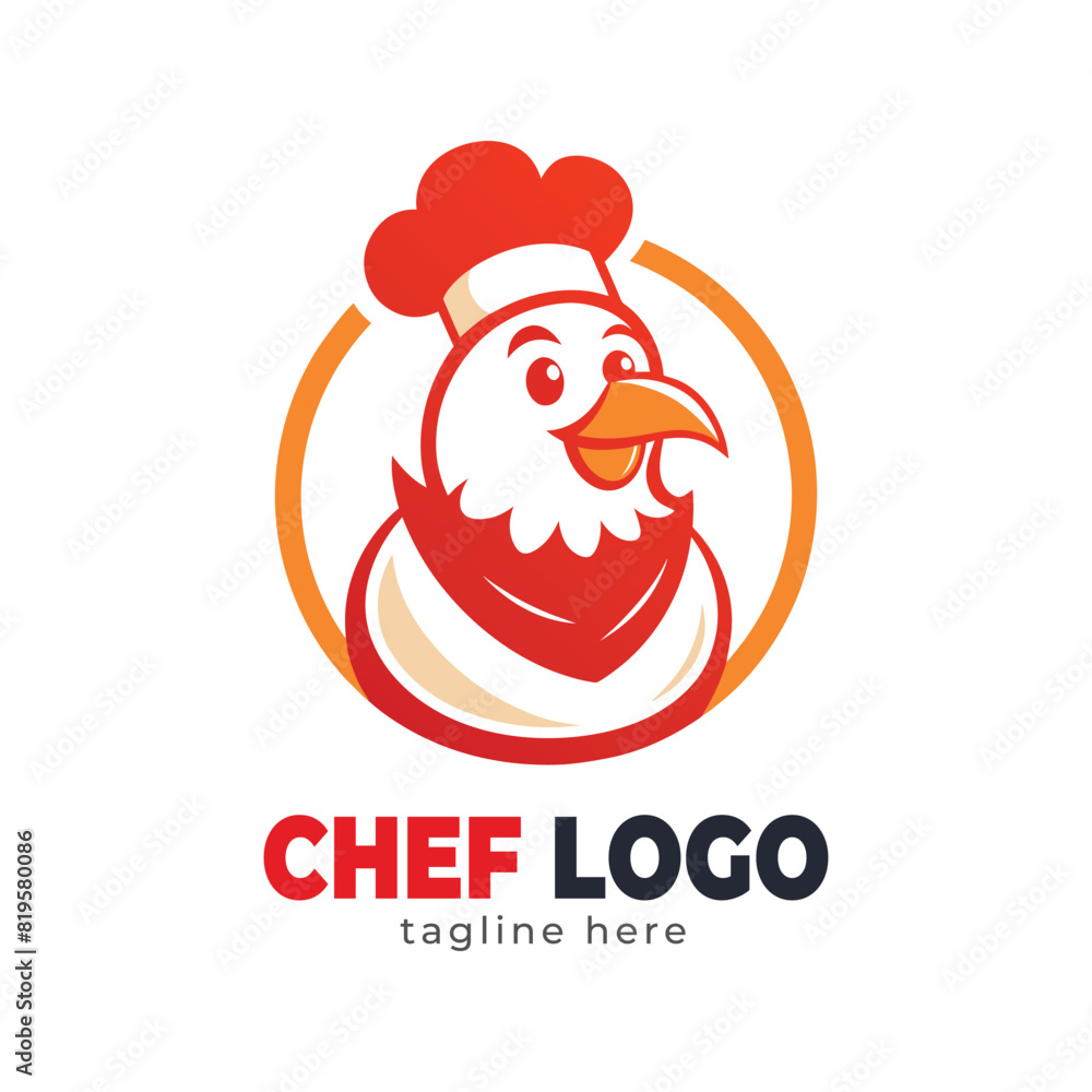 chef hat logo and icon vector design template chef hat logo and icon vector design template
