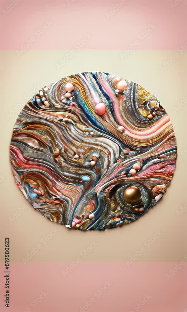 Stunning abstract background made entirely of glitter. The design is visually captivating, with shimmering and sparkling elements in various colors such as gold, silver, pink, blue, and green