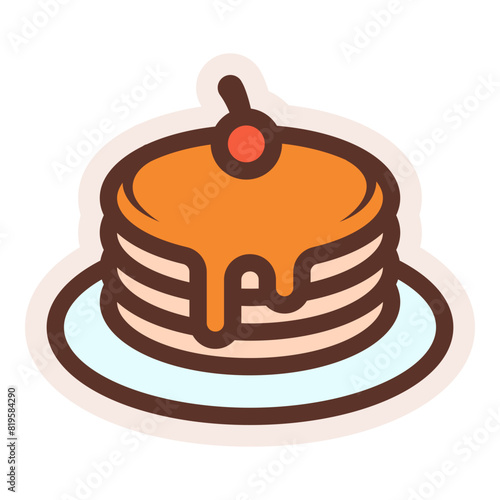 pancake sticker
