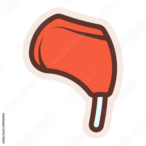 tomahawk meat sticker