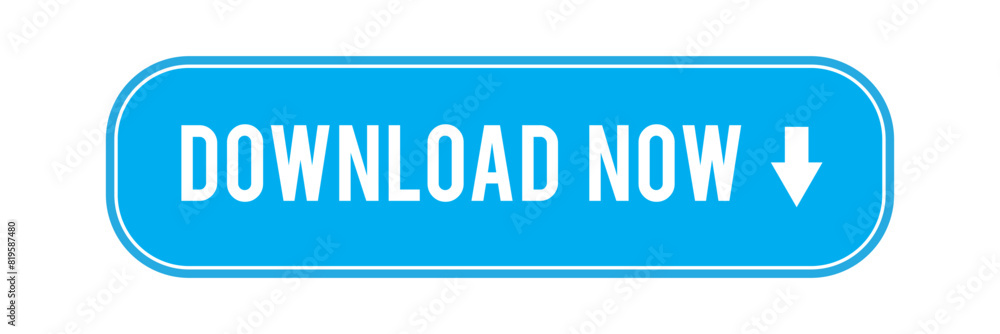 Blue DOWNLOAD vector web button Blue DOWNLOAD vector web button