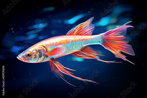 golden fish. Generative Ai