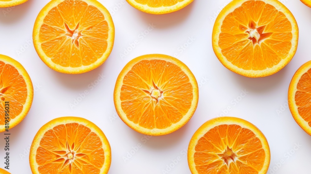 top view of fresh orange fruit slices arranged neatly in healthy food top view of fresh orange fruit slices arranged neatly in healthy food