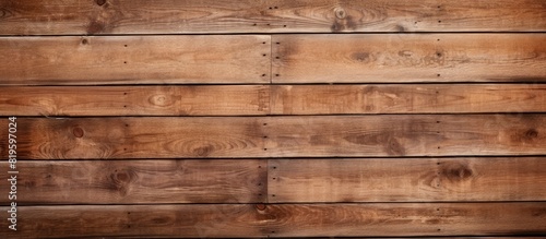 Wooden wall with multiple boards