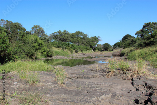 Afrikanischer Busch - Krügerpark - N'wanetsi River / African Bush - Kruger Park - N'wanetsi River / photo